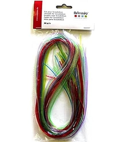 Lot De 18 Scoubidous Pailletés - Longueur 80 Cm, Assortiment De Couleurs, Pour Bracelets, Porte-clés