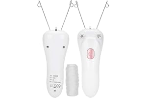 SHANRYA Depiladora de Enhebrado Eléctrica, Depiladora de Enhebrado Segura, para Rostro de Mujer(rosado)