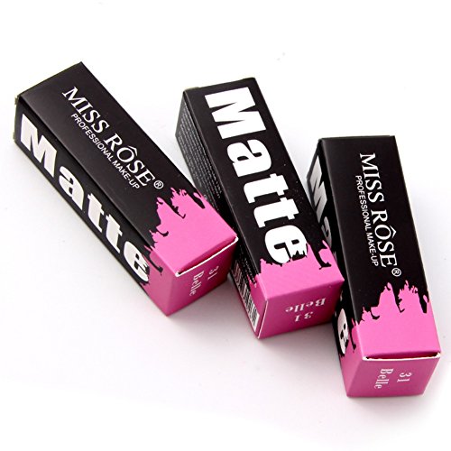 ROPALIA 7 Farben Nude Matte Wasserdichte Langlebige Lippenstift Lipgloss Make-up Lip Pigmentstifte - 4