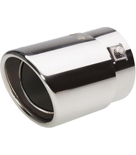 SIMONI RACING CHROME UNIVERSAL SQUARE DOUBLE EXHAUST TERMINAL