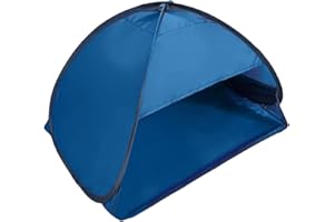 MINZHI Tente Mini appui-tête portable, protection solaire pour la plage, tente pop-up automatique, sac de rangement inclus, pour extérieur, camping, pique-nique