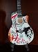 Produktbild Mini Gitarre MOTLEY CRUE NIKKI SIXX Heroin Anzeige GESCHENK