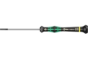 Wera 05118010001 Destornillador Plano para Usos Electrónicos, 0.5 x 3 x 80 mm
