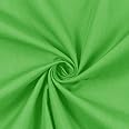 Plain Lime Polycotton Fabric for Dressmaking, Art & Craft, Sewing, Quilting | 45'' - 115 cm Wide| Precut Length 0.5m