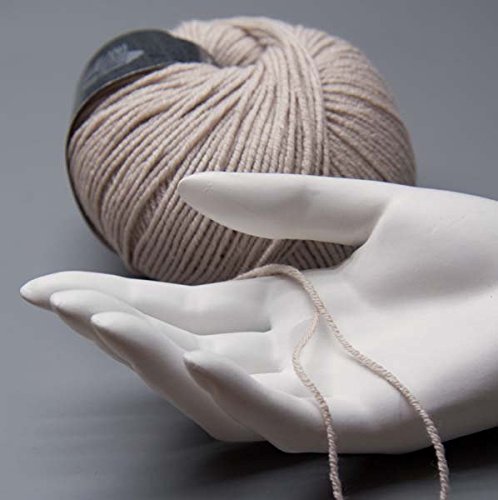 Lana Grossa 50 g Elastico, Fb. 097 natur, Wolle, Strickgarn - 2