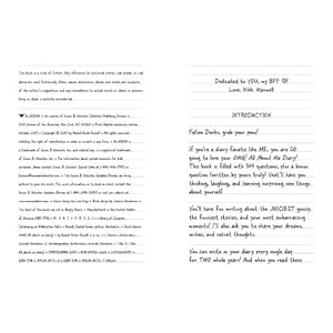 Dork Diaries Omg! All About Me Diary