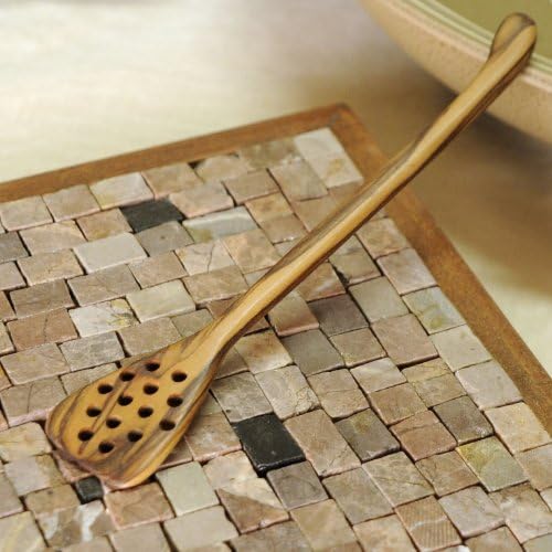 Olive Wood Honey Dipper - Handmade &amp; Fair Trade