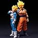 Produktbild Loheag Clinor 2 Stück Dragonball Z Figur mit Base - 18 cm Son Goku & Vegeta Figur - Sammlung und Bestes Geschenk für Kinder Jugendliche Männer und Anime-Fans