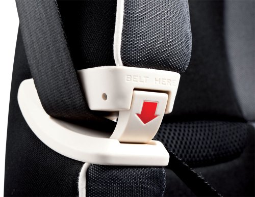 Kiwy Kinderautositz Gruppe 1/2/3 mit Isofix 9/36 Kg, carbon - 3