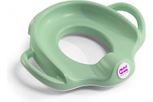 OKBABY Sofa - Réducteur de Toilette pour Enfants avec des Bords Antidérapants - Poignées Larges et Surélevées pour Stabilité Maximale - Vert 39261200
