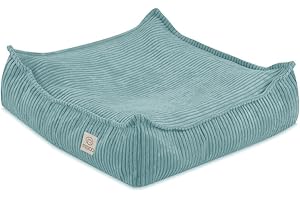 MISIOO Premium Floor Cushion 60 x 60 x 20 cm - Children's Bean Bag for Children's Room Furniture with Bean Bag Filling - Perfect for Playing - Relaxing and Learning - Soft and Comfortable Seat Cushion