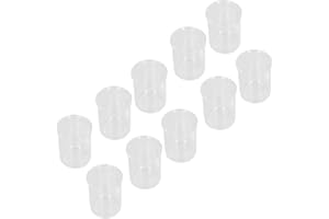 SEAFRONT 10 Sztuk 250ml Miarka Zlewka Naukowa Zlewka Narzędzie Naukowa Zlewka Szklana Zestaw Zlewki Laboratoryjne do Projektów Laboratoryjnych Miarki