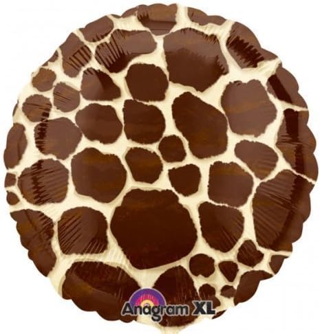 Giraffe Animal Print 18" Foil Balloon