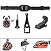 Price comparison product image Fantaseal 5-in-1 360 Degree Action Camera Vented Helmet Strap Mount Kit for GoPro Helmet Mount for GoPro Hero 6/5/4/3+/3/ Session / SJCAM SJ4000 SJ5000 / Garmin Virb XE Virb Ultra 30 / Xiaomi Yi 4K / Tomtom Bandit / DBPOWER GEEKPRO Lightdow LD4000 LD6000WIFI ASX Canany QUMOX ICEFOX Vic Tsing Topjoy KIPTOP MAOZUAVeho MUVI HD10 MUVI V1 V2 Action Cam