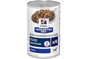 HILL'S PRESCRIPTION DIET Hills Prescription Diet Z/D Ultra Cibo Umido per Cane, Confezione da 12 x 370 gr