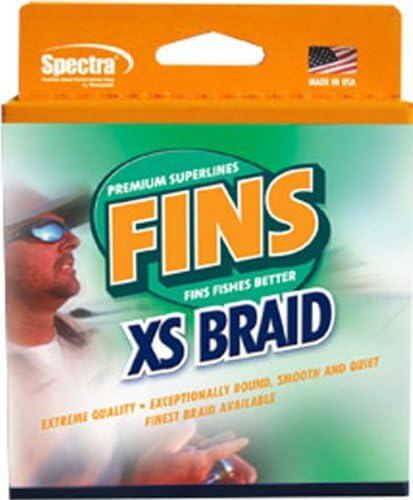 Fins Spectra 500-Yards Extra Smooth Fishing Line, Dark Green, 15-Pound