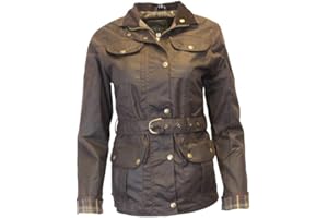 Walker and Hawkes - Ladies Wax Florence Motorcycle Jacket