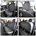 Produktbild UK Custom Covers SC242B-SC243B Maßgeschneidert Schwerlast Wasserdicht Vorne & Hinten Sitzbezüge - Schwarz