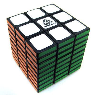 Preisvergleich Produktbild WitEden 3x3x9 I Fully Functional Cube Black by WitEden