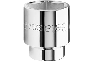 Beta 920A 15 - Chiavi a bussola con attacco quadro femmina 1/2" bocca esagonale, cromate