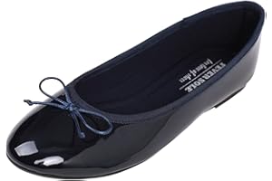 Feversole Women's Macaroon Colorful Memory Foam Cushion Patent Ballet Flat,Mémoire coloré Macaron Coussin en Mousse de Femmes Ballerine de Brevets Plat