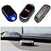 Auto Alarmanlage SOLAR LED Dummy Imitation Diebstahlsicherung Attrappe … (blau)