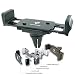 Produktbild Handyhalterung Auto,HUUH® Automotive Vent Universal-Telefonhalter,360-Grad-Dreh-Universal-Aluminium-Legierung Handy-Halter,Universal Kompatibel mit:Samsung Galaxy Note 8,S8, S9/S8, S9plus,iPhone X,iPhone 7 8/ 7 8plus,Sony,Huawei,Xiaomi,GPS-Gerät(schwarz)