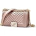 Produktbild Damen Handtaschen Crossbody Kleine Weihrauch Wind Mode Handtaschen Matte Matte Kette Tofu Jelly Bag 2018 Neue Weibliche Tasche Mini Bag Lock,RoseGold-18cm*7cm*12cm