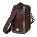 Produktbild Wilde Retro-Taschen Kleine Schultertasche Für Die Freizeit Handytasche Zum Wechseln Fitness-Sporttasche Outdoor-Tasche Für Herren,Chocolate-OneSize
