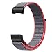 Produktbild Fintie Fitbit Charge 2 Armband - Premium Nylon Atmungsaktive Uhrenarmband Ersatzband mit Verstellbarem Verschluss für Fitbit Charge 2 Smartwatch, Electric Pink