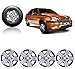 Auto Pearl Premium Quality Car Full Caps Silver 13inches Press Type Wheel Cover For - Ford Ikon RS.1299.00