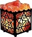 Produktbild Kristall Decor Natur Himalaya-Salz-Lampe, in Metall-Korb mit dimmbar Kordel - wählen Sie Ihr Design 5" x 5" x 5" Stern