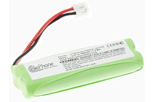 CELLEPHONE MOBILE GENERATION cellePhone Batterie Ni-MH Compatible avec Swissvoice DP500 DP550 - Medion Life S63062 S63065 MD82973 MD83024 (Remplacement pour VT50AAAALH2BMJZ)