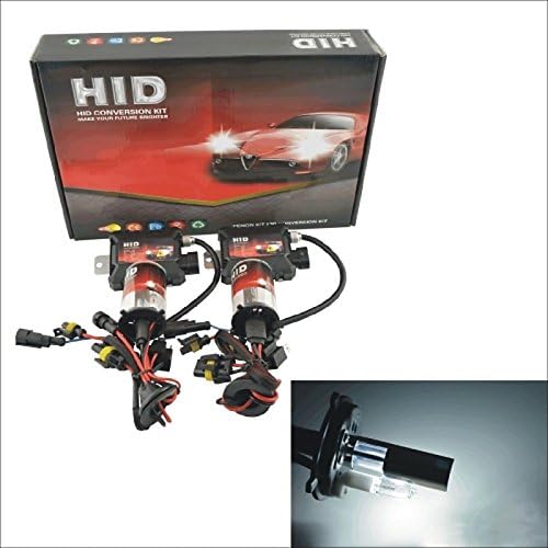 UIOXK H4-2 35W HID 4300K/6000K/8000K HID Xenon Kit, White-DC12V 90YC
