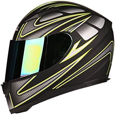 POCFG Electric Car Motorcycle Helmet Safety For Men And Women Windproof Warm Winter XL Full-face Helmet Flip-cover,3-XXL