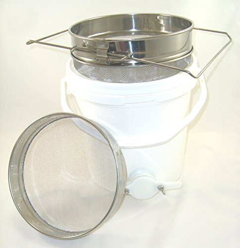 Honig Setztank (10l) mit doppeltem rostfreiem Sieb