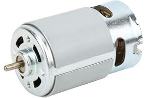 TYENAZA Moteur, DC 12V Micro moteur électrique, Moteur à engrenage miniature, Moteurs de climatiseur, RS‑550 22000 tr/min moteur à engrenages électrique pour divers moteurs électriques sans fil