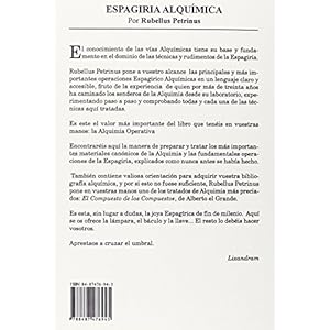 Espagiria alquimica / Alchemical Spagyric
