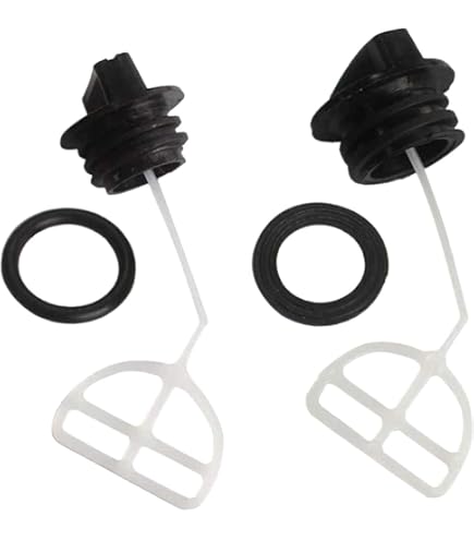 Tappi Serbatoio Olio E Carburante Per Motosega Husqvarna - Set Di 2 Pezzi, Ricambio Compatibile - Foto 11