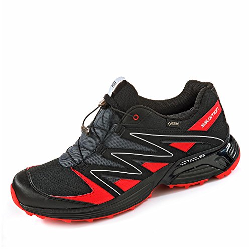 Salomon Homme XA Pro 3D, Black/Magnet/Quiet Shade, Synthétique/Textile, Chaussures de Course à Pied et Trail Running, Taille 44.6