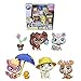 Produktbild Littlest Pet Shop - #B2933 - Tierchenstars im Sommerregen - #4003 Pippa Ripplin - #4004 Winifred Pouring - #4005 Sam Splashman - #4006 Argo Kibbley - #4007 Sydney Waggerby
