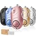 Produktbild aboat 5 Pack 140 DB Personal Alarm Notfall Sicherheit Schlüssel Kette Sirene mit Mini LED Taschenlampe