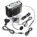Produktbild Sprachverstärker Stimmeverstärker Gürtelverstärker, ELEGIANT Tragbare Mini Sprachverstärker Voice Booster PA Verstärker Lautsprecher FM MP3 USB2.0 FM Radio Loudspeakers Dedicated High-Power Amplifier Waist Hanging Microphone Für Lehrer Trainer Führer Reiseführer Präsentationen Vorträge Kostüme usw