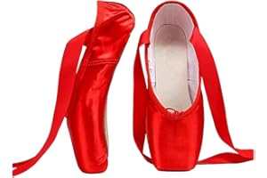 FM2018XSL Girl's Ballet Dance Toe Shoes with Satin Tie