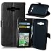 Produktbild Nancen Samsung Galaxy J5/SM-J500F (5,0 Zoll) Lederhülle Neu Style Acht Farbe Weich PU Flip Case Ledertasche/Schutz Etui, Einfach Vintage Kollektion Karten Slot Foto Wallet Hülle Handy Tasche Zubehör