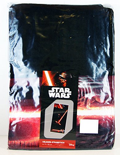 Disney – Offiziell Lizenz – Star Wars – Velour Strandtuch 150 cm x 75 cm – Kylo Ren - 4