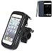 Produktbild Für Vernee Thor Fahrrad Halterung Handy Halterung Lenkstange Fahrrad Halter Motorrad Bike mount Smartphone Halter für Vernee Thor Wasserabweisend, regensicher, spritzwasserdicht - K-S-Trade(TM)