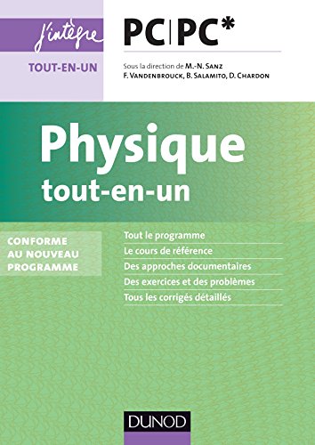 Physique tout-en-un PC-PC* - nouveau programme 2014 Physique tout-en-un PC-PC* - nouveau programme 2014