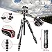Price comparison product image Manfrotto MKBFRTA4BK-BH Befree Advanced Travel Tripod, Twist Lock with Ball Head for Canon, Nikon, Sony, DSLR, CSC, Mirrorless, Up to 8 kg with Tripod Bag, Lightweight Aluminium, Black