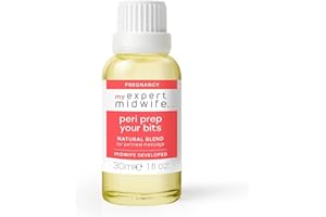 My Expert Midwife Peri Prep Your Bits - Perineal Massage Oil for Pregnancy and Labour to Help Prevent & Reduce Tears & Episiotomy During Birth and Promotes Postnatal Recovery – 30ml
